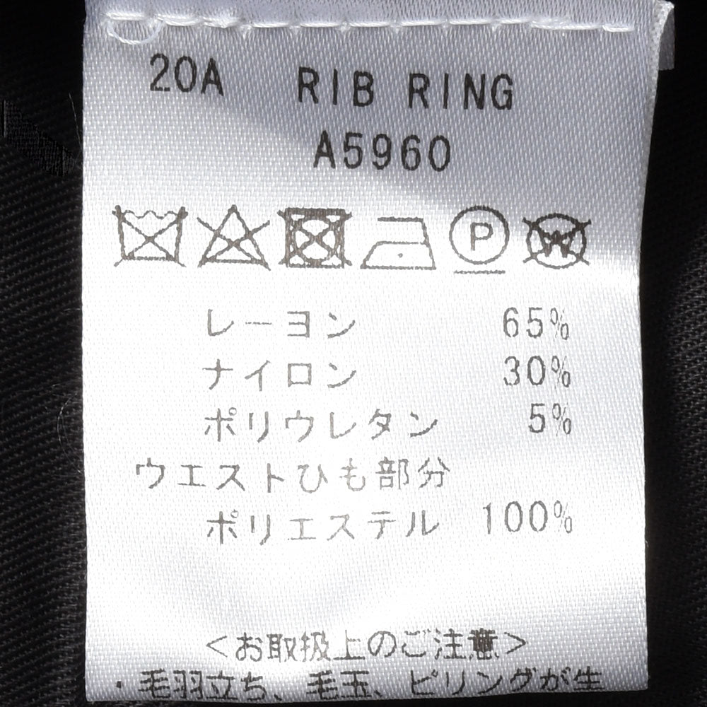 giab's ARCHIVIO ジャブスアルキヴィオ ring別注 RIBring リブリング スタンダードジャージー セットアップ対応1プリーツシャーリングパンツ