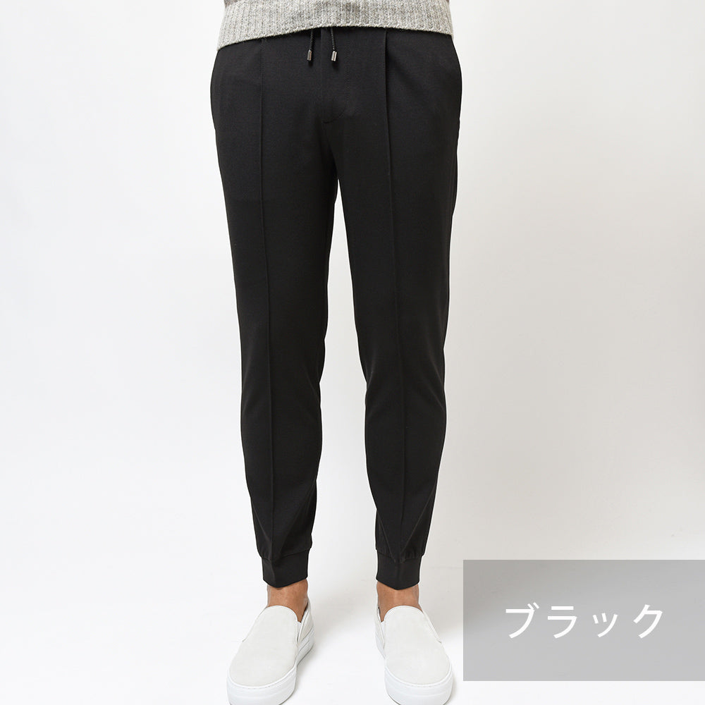 giab's ARCHIVIO ジャブスアルキヴィオ ring別注 RIBring リブリング スタンダードジャージー セットアップ対応1プリーツシャーリングパンツ