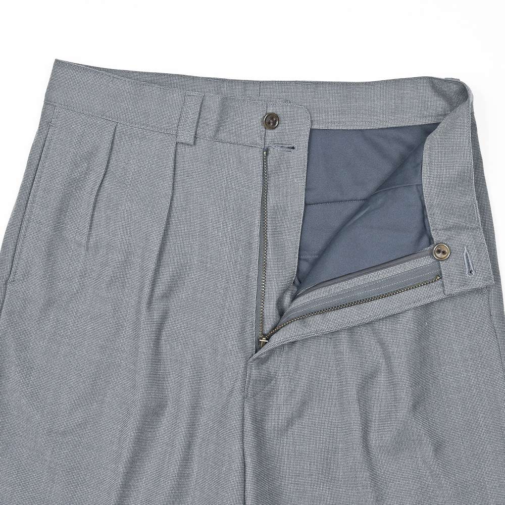 COHERENCE(コヒーレンス)NICOLAS ウールツイル ROVER WOOL TWILL 2プリーツトラウザーズ