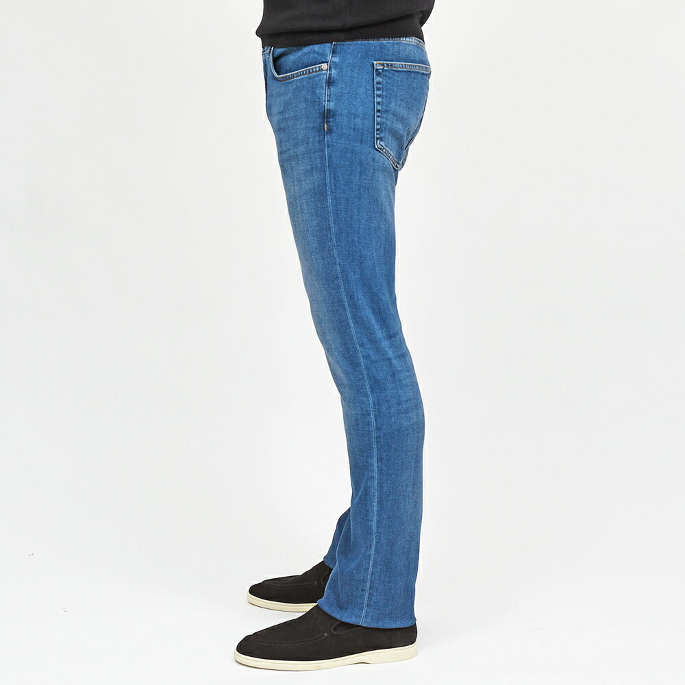 PT TORINO DENIM(ピーティートリノデニム)SAMBA コットンポリエステル ストレッチ スリムテーパードデニムパンツ/CA5940