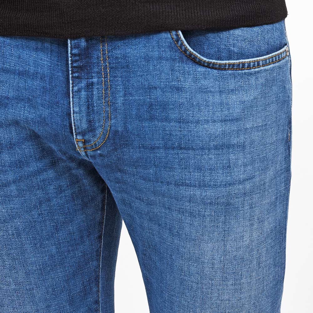 PT TORINO DENIM(ピーティートリノデニム)SAMBA コットンポリエステル ストレッチ スリムテーパードデニムパンツ/CA5940