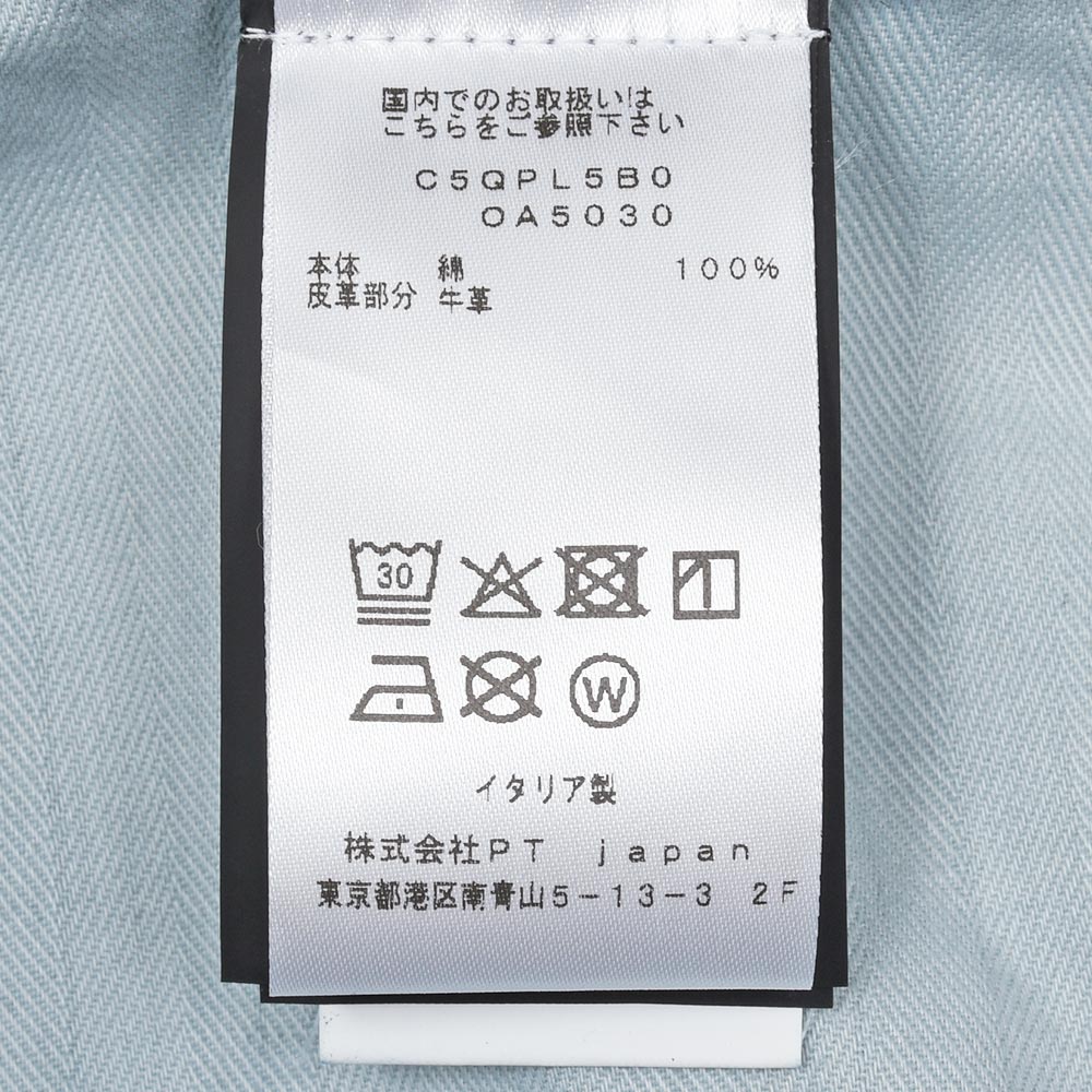 PT TORINO DENIM(ピーティートリノデニム)RELAX コットン レギュラーデニムパンツ/OA5030