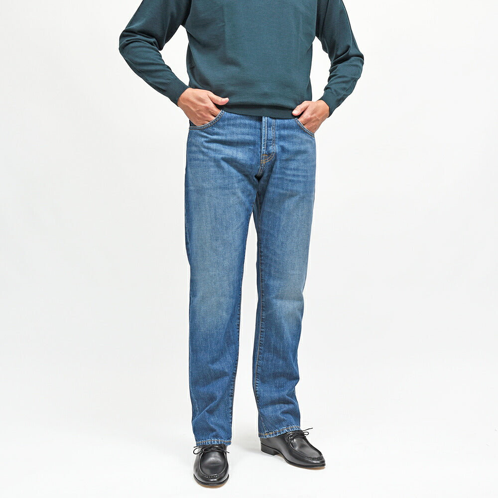 PT TORINO DENIM(ピーティートリノデニム)RELAX コットン レギュラーデニムパンツ/OA5030