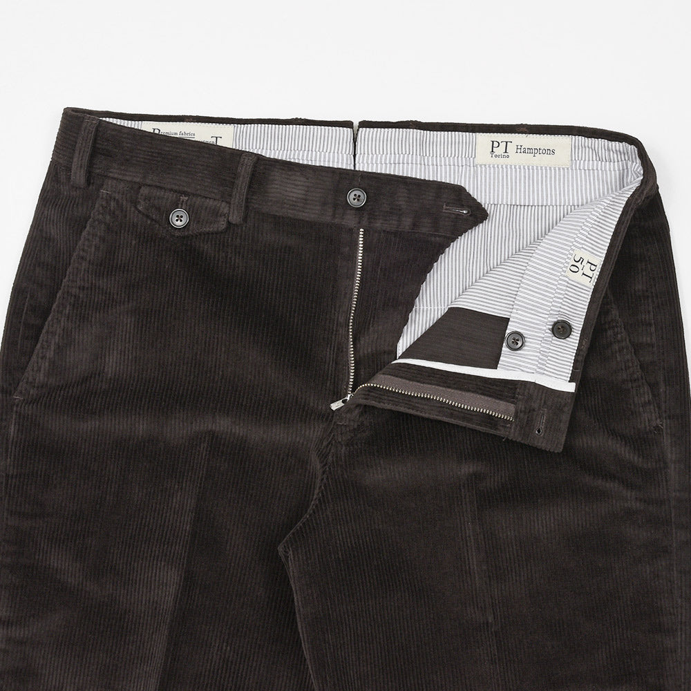 PT TORINO(ピーティートリノ)LIAM コットンストレッチ コーデュロイ ノープリーツパンツ STRAIGHT FIT/VD12