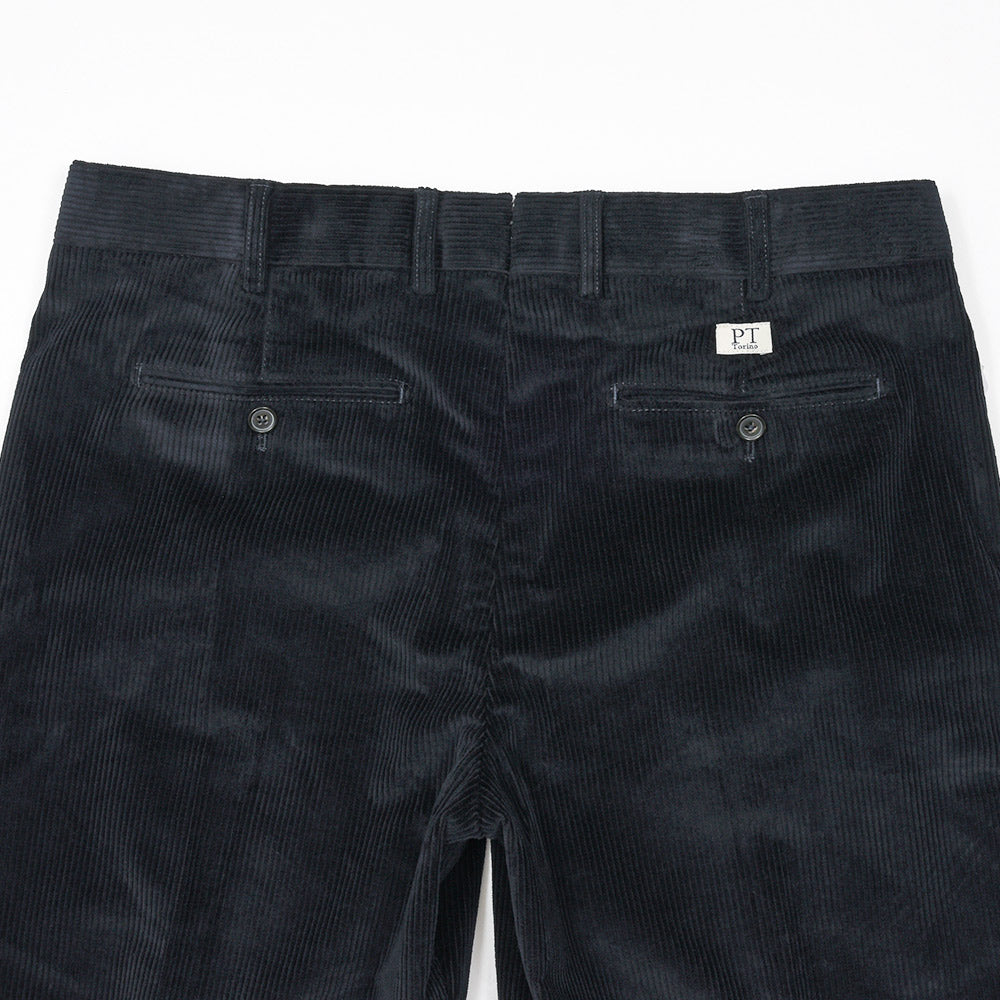 PT TORINO(ピーティートリノ)LIAM コットンストレッチ コーデュロイ ノープリーツパンツ STRAIGHT FIT/VD12