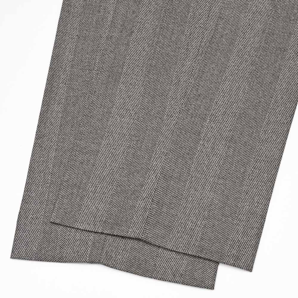 PT TORINO(ピーティートリノ)SAMUEL ヴァージンウールストレッチ サキソニー ヘリンボーン 1プリーツパンツ ALTERNATIVE FIT/MR08