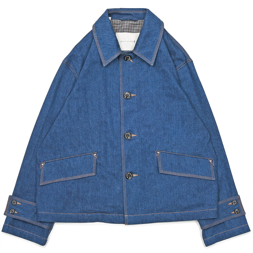 MACKINTOSH(マッキントッシュ)HUMBIE SL DNM SHORT GTS コットン ウォッシュドデニムジャケット