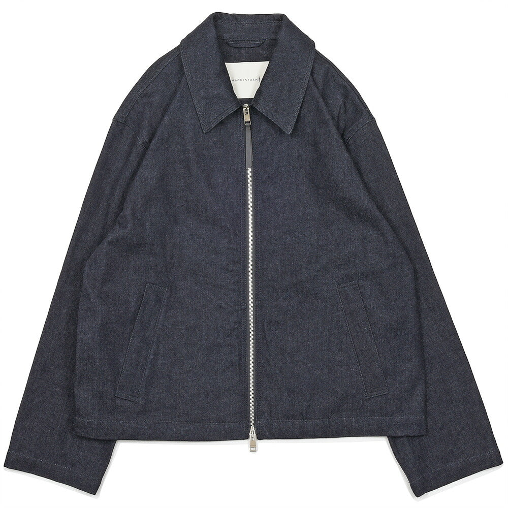 MACKINTOSH(マッキントッシュ)BIRGHAM コットン ワンウォッシュデニム ジップアップブルゾン