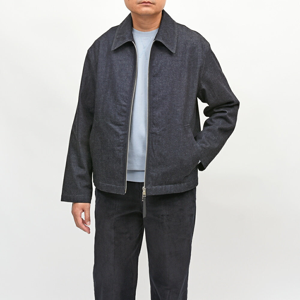 MACKINTOSH(マッキントッシュ)BIRGHAM コットン ワンウォッシュデニム ジップアップブルゾン
