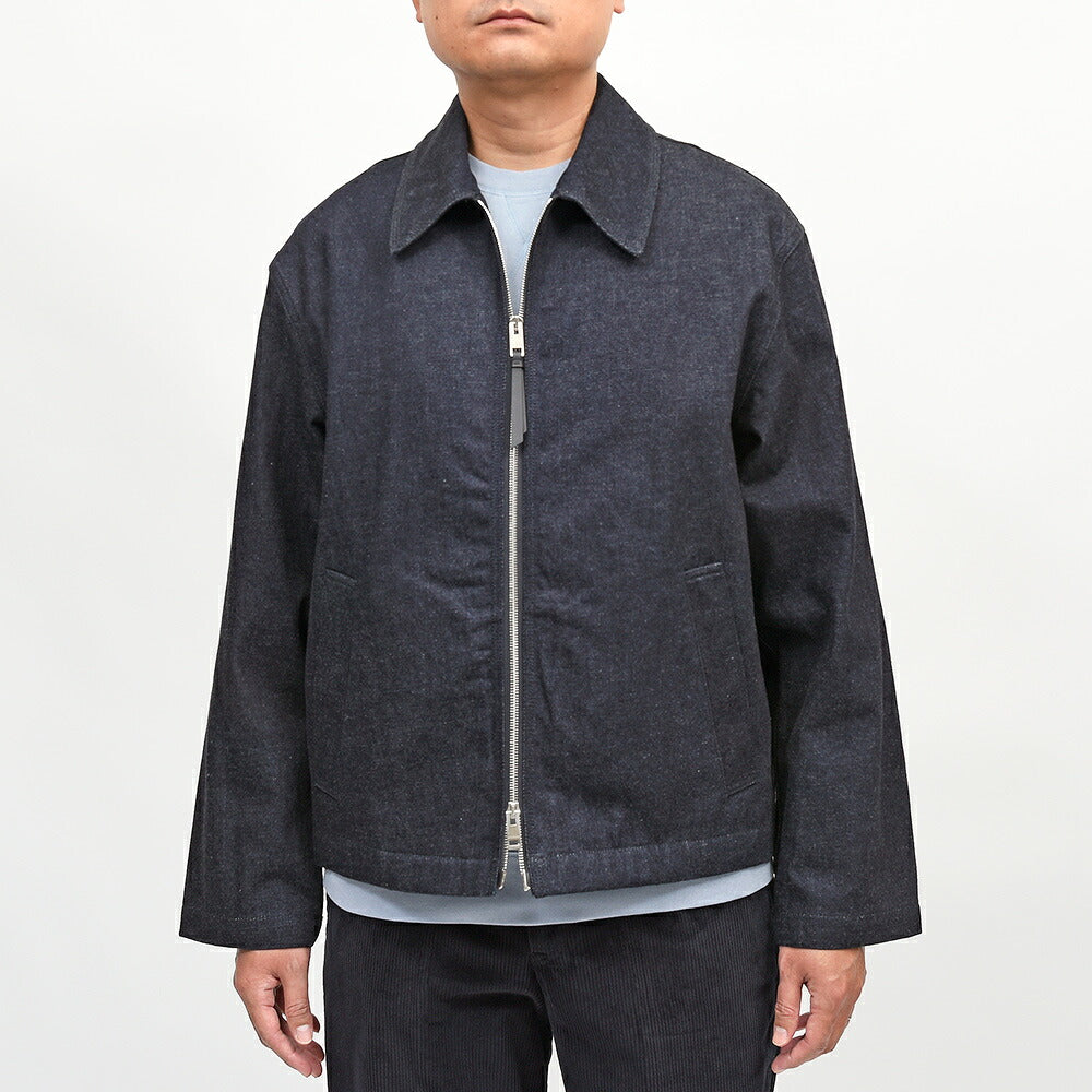 MACKINTOSH(マッキントッシュ)BIRGHAM コットン ワンウォッシュデニム ジップアップブルゾン
