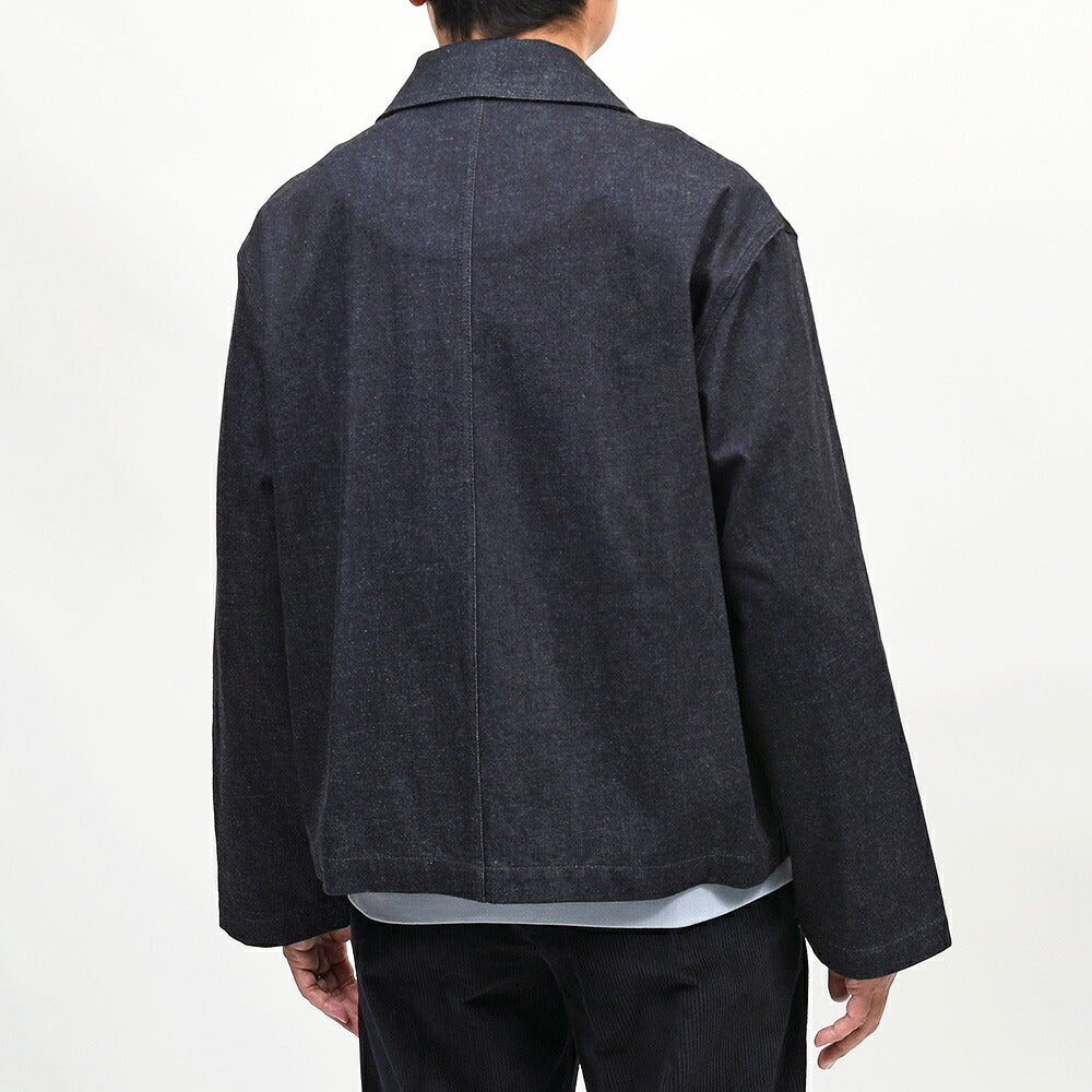 MACKINTOSH(マッキントッシュ)BIRGHAM コットン ワンウォッシュデニム ジップアップブルゾン