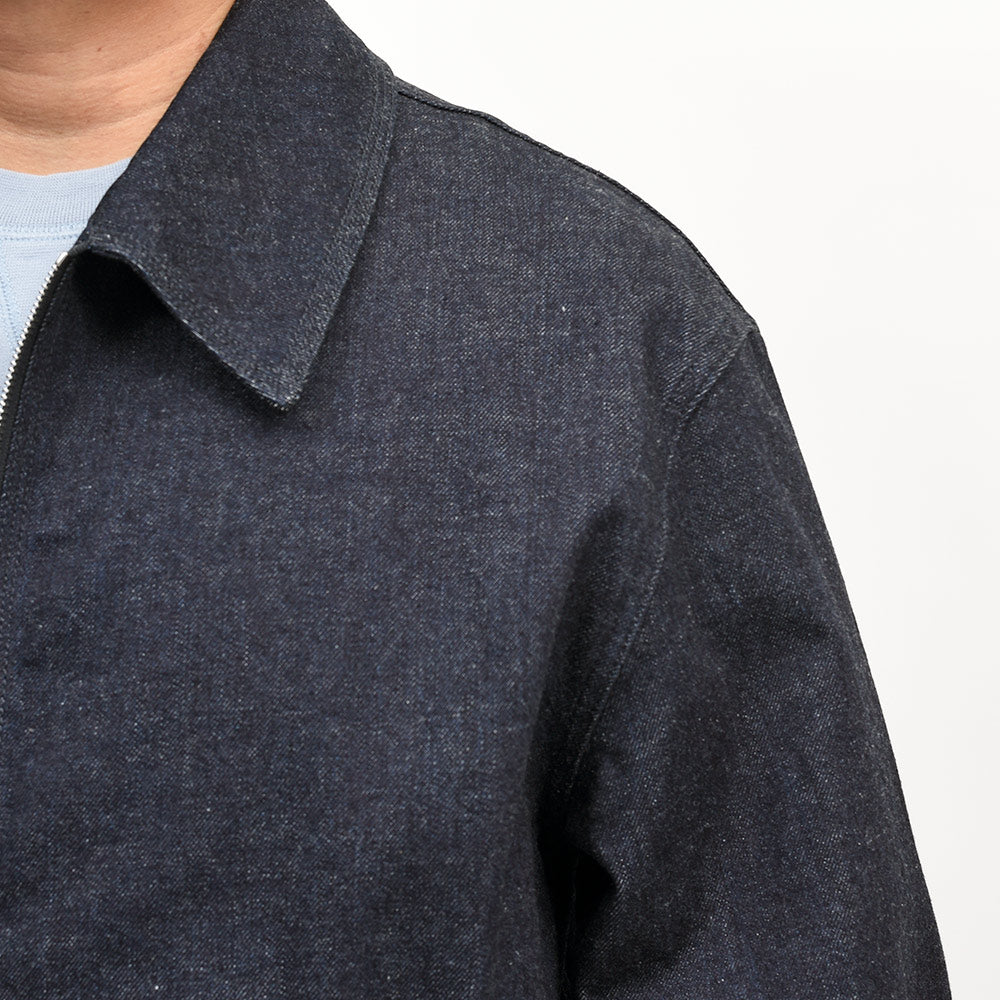 MACKINTOSH(マッキントッシュ)BIRGHAM コットン ワンウォッシュデニム ジップアップブルゾン