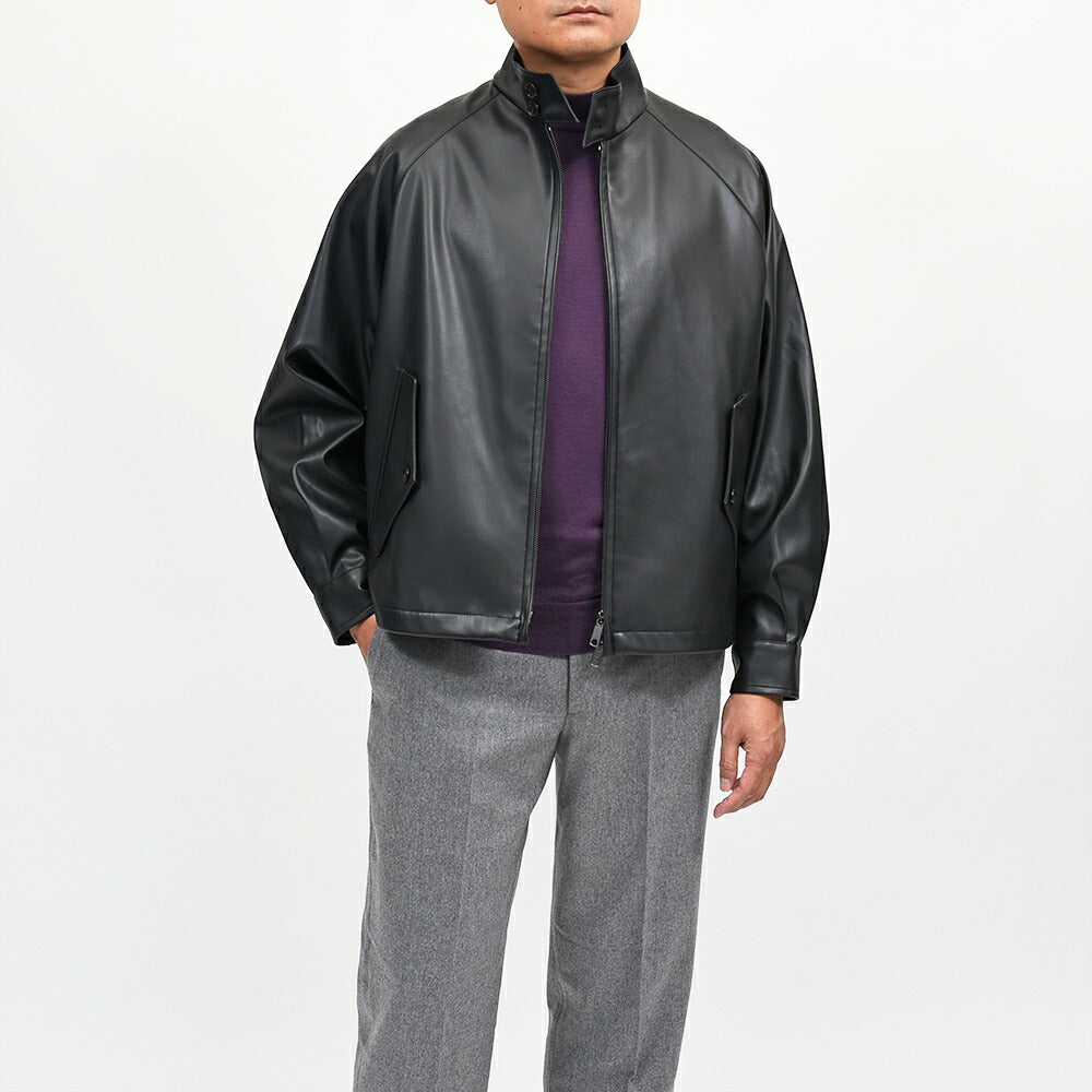 BARACUTA(バラクータ)G4 エコレザー スイングトップ ブルゾン