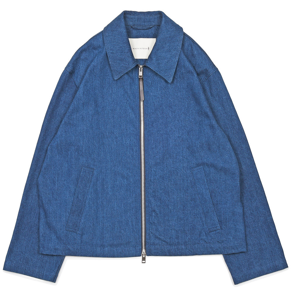 MACKINTOSH(マッキントッシュ)BIRGHAM コットン ウォッシュドデニム ジップアップブルゾン