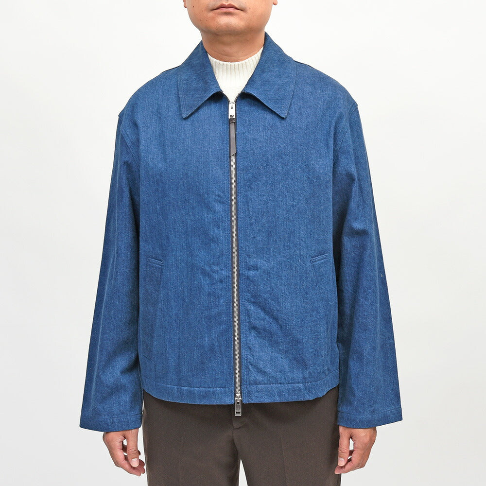 MACKINTOSH(マッキントッシュ)BIRGHAM コットン ウォッシュドデニム ジップアップブルゾン