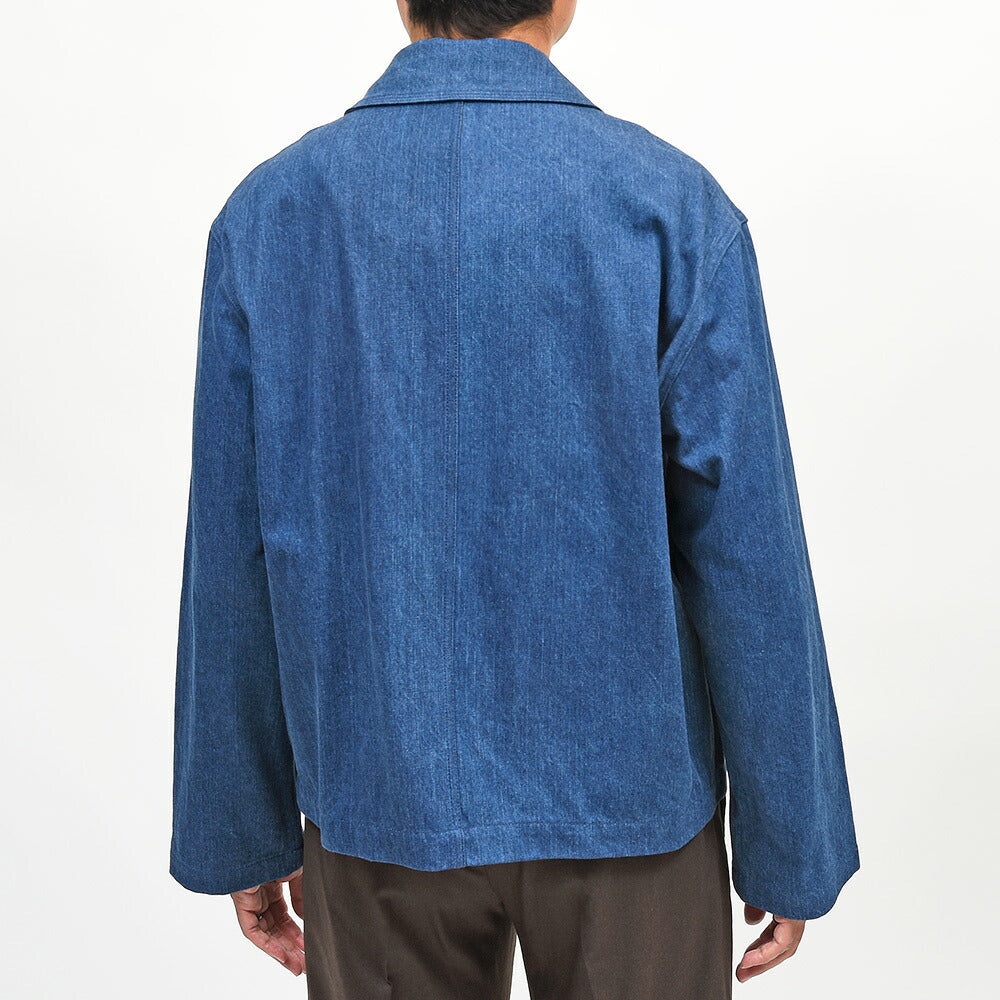 MACKINTOSH(マッキントッシュ)BIRGHAM コットン ウォッシュドデニム ジップアップブルゾン