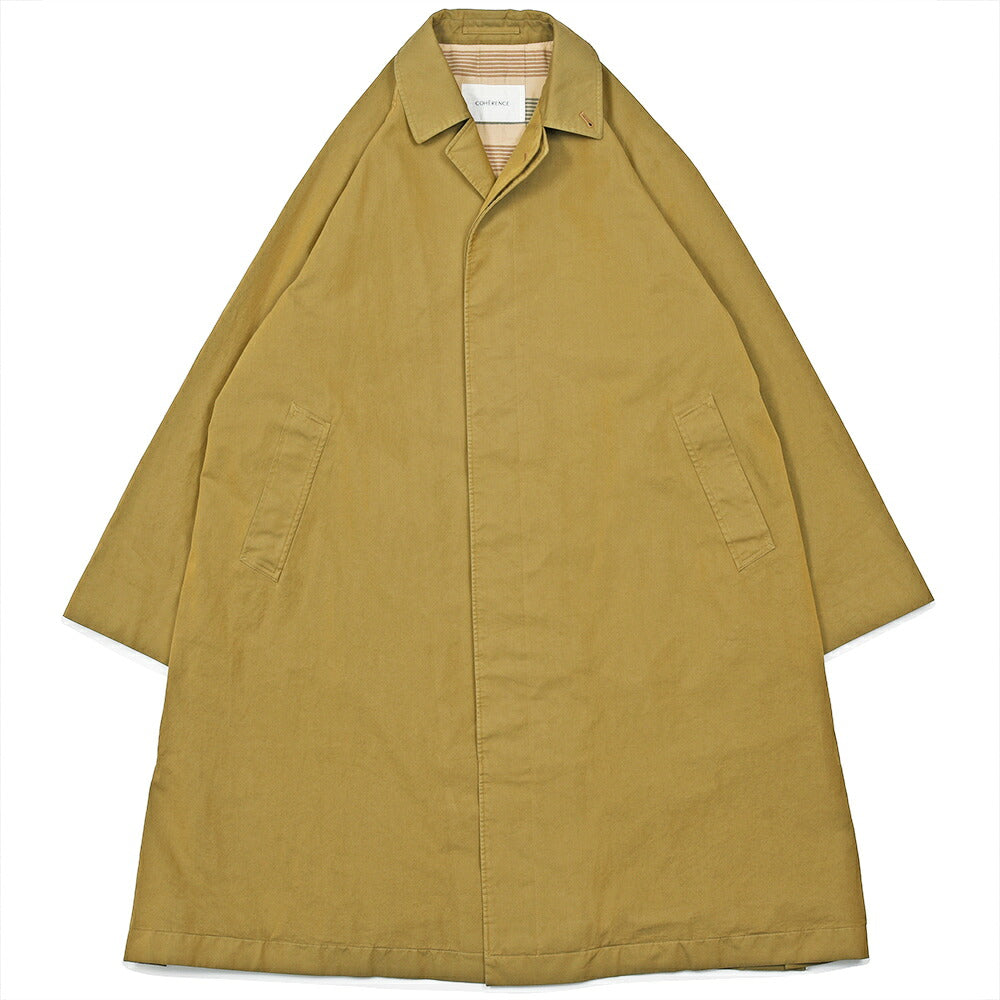 COHERENCE(コヒーレンス)RUIZ コットンギャバジン COHERENCE GABARDINE III バルカラーコート