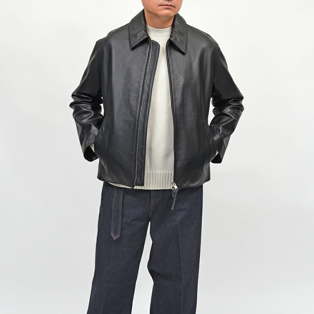 MACKINTOSH(マッキントッシュ)BIRGHAM LEATHER シープスキン ジップアップレザーブルゾン