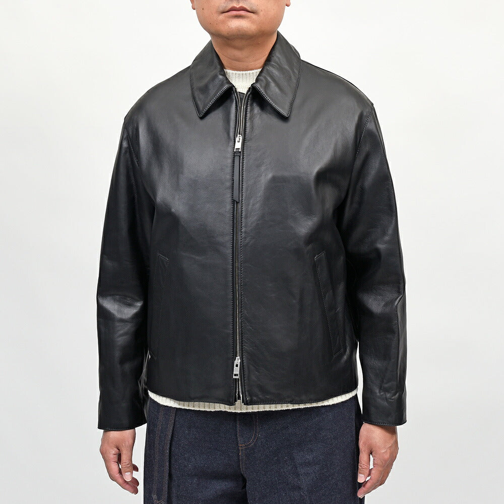 MACKINTOSH(マッキントッシュ)BIRGHAM LEATHER シープスキン ジップアップレザーブルゾン