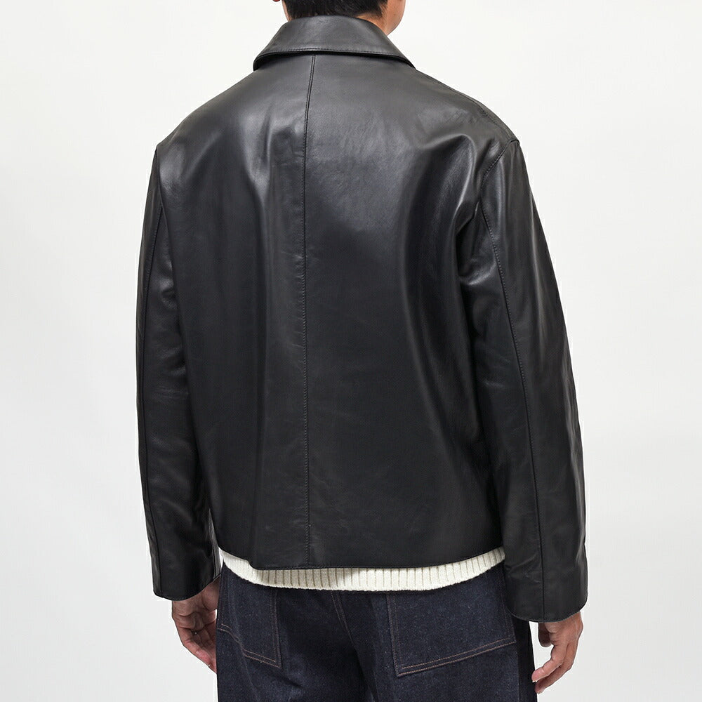 MACKINTOSH(マッキントッシュ)BIRGHAM LEATHER シープスキン ジップアップレザーブルゾン