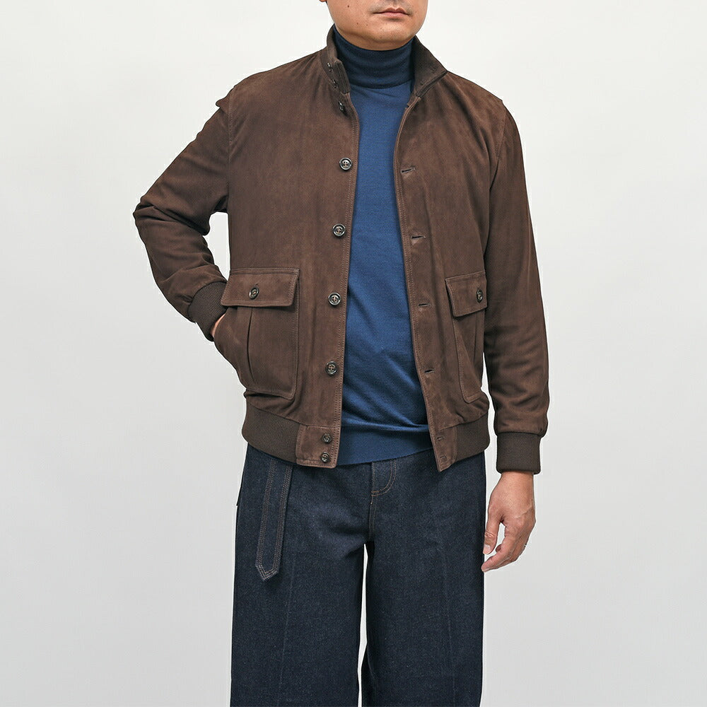 Valstar(ヴァルスター)VALSTARINO ゴートスエード バルスターブルゾン REGULAR FIT