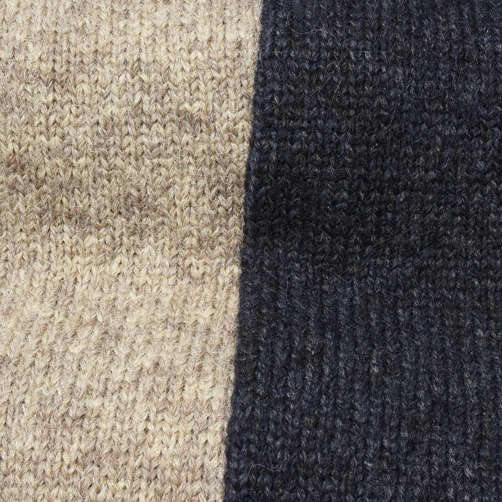 Settefili Cashmere セッテフィーリ カシミア アルパカ ナイロン メランジ ミドルゲージ Vネック ニットカーディガン