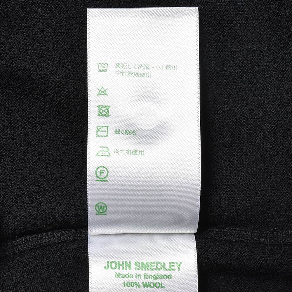 JOHN SMEDLEY ジョンスメドレー KERSHAW メリノウール 30ゲージ クルーネック ニット MODERN FIT