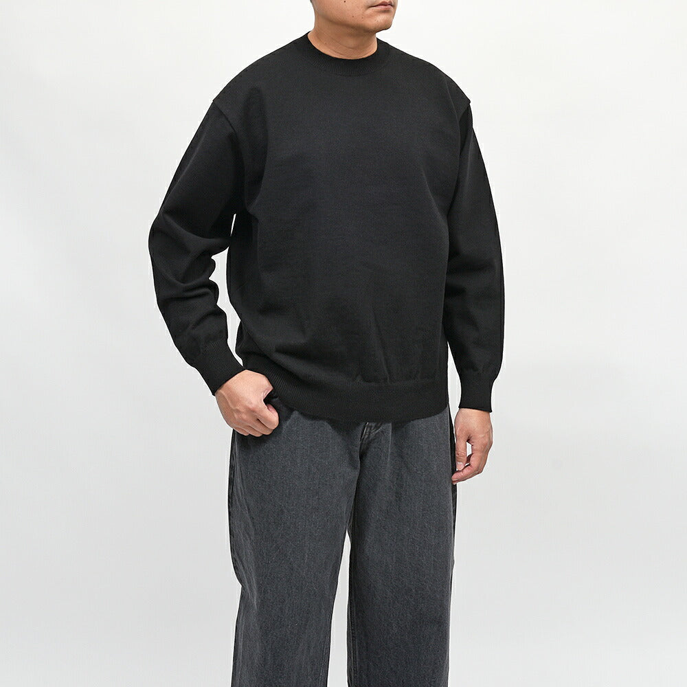 Yonetomi(ヨネトミ)RIGID CASHMERE SWEATER Crew Neck Pullover リジッドカシミヤ クルーネックニット