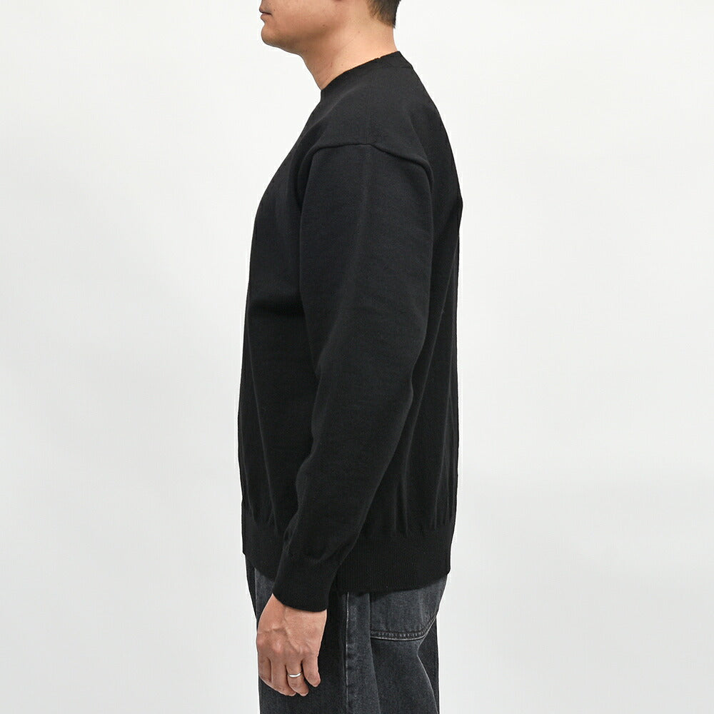 Yonetomi(ヨネトミ)RIGID CASHMERE SWEATER Crew Neck Pullover リジッドカシミヤ クルーネックニット