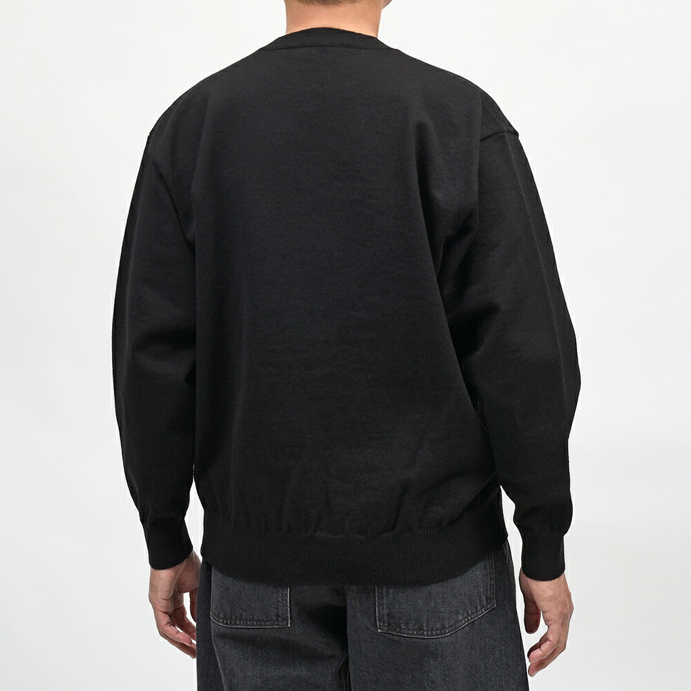 Yonetomi(ヨネトミ)RIGID CASHMERE SWEATER Crew Neck Pullover リジッドカシミヤ クルーネックニット