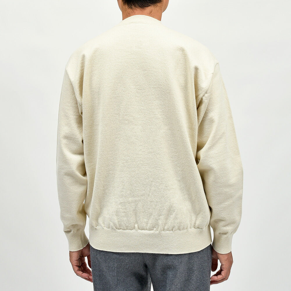 Yonetomi(ヨネトミ)RIGID CASHMERE SWEATER Crew Neck Pullover リジッドカシミヤ クルーネックニット