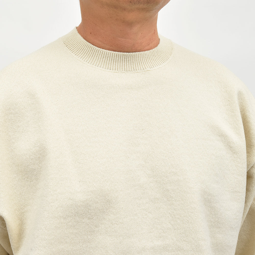 Yonetomi(ヨネトミ)RIGID CASHMERE SWEATER Crew Neck Pullover リジッドカシミヤ クルーネックニット