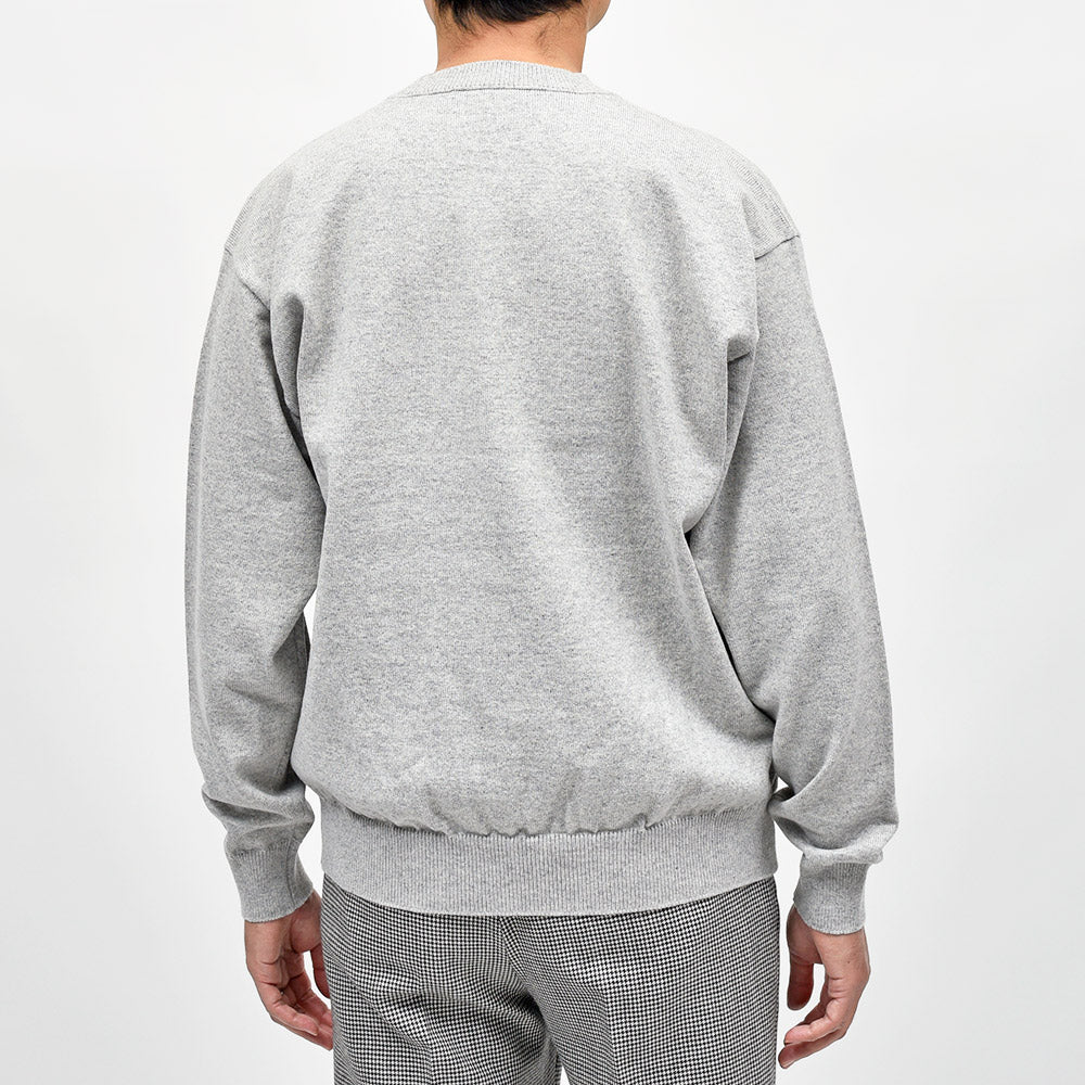 Yonetomi(ヨネトミ)RIGID CASHMERE SWEATER Crew Neck Pullover リジッドカシミヤ クルーネックニット