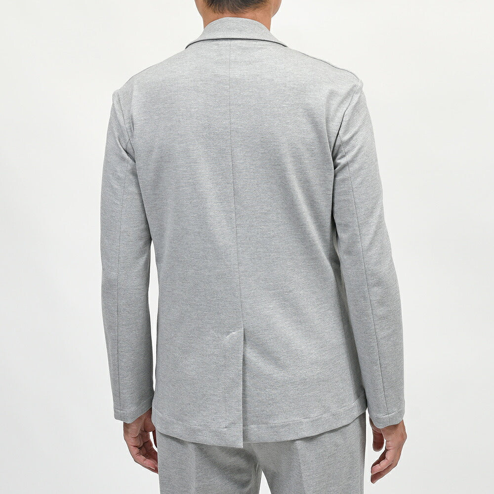 giabsarchivio(ジャブスアルキヴィオ)STROZZI ウォッシャブルジャージー セットアップ対応 シングルジャケット A5997N