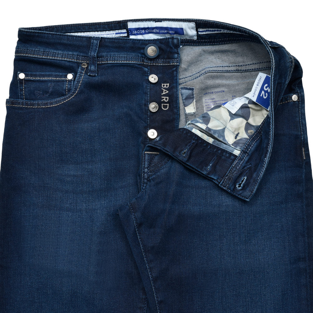 JACOB COHEN(ヤコブコーエン) BARDバード PREMIUM EDITION ウォッシュドコットンセルロースストレッチスリムテーパードデニム 226-32399 53055039052