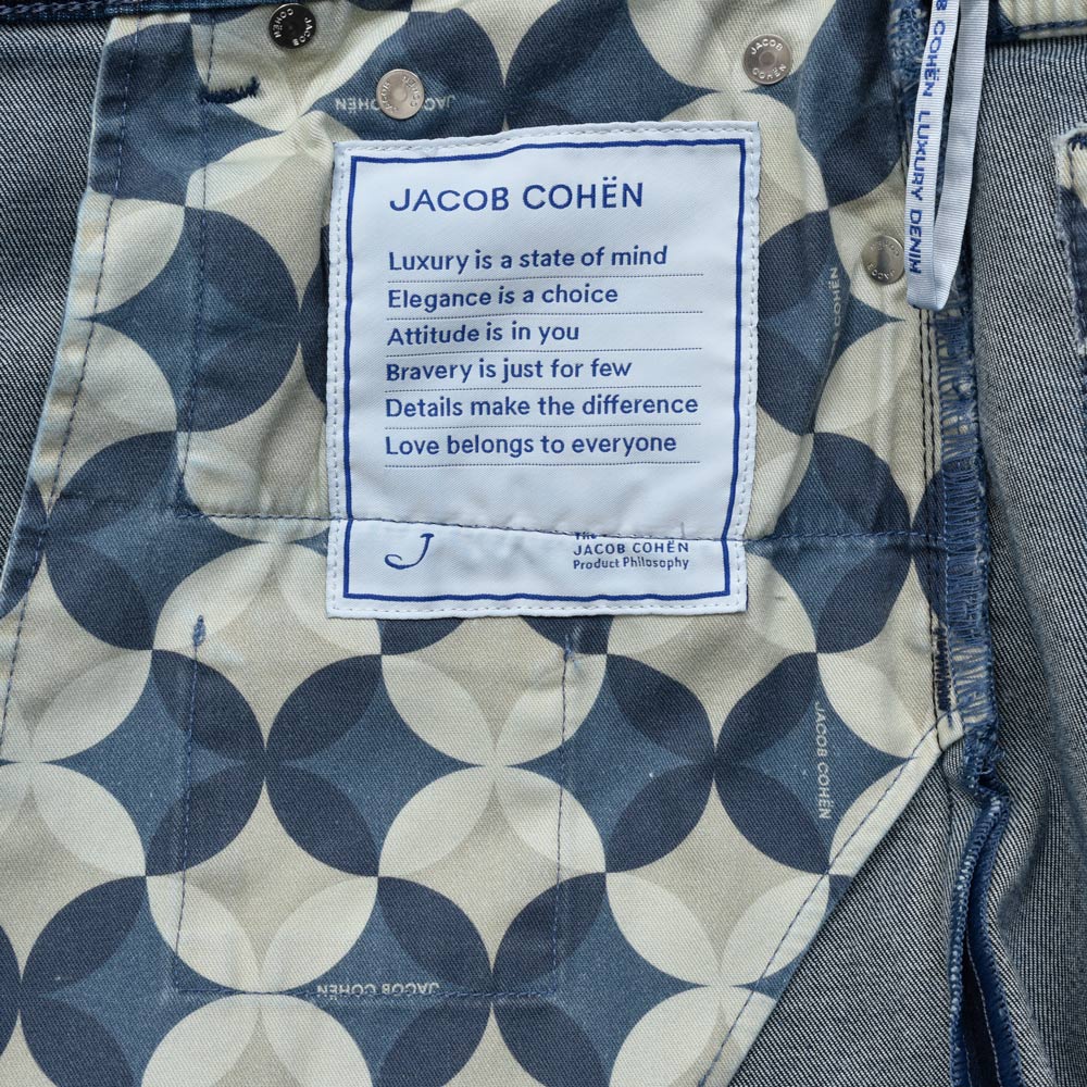 JACOB COHEN(ヤコブコーエン) BARDバード PREMIUM EDITION ウォッシュドコットンセルロースストレッチスリムテーパードデニム 226-32399 53055039052