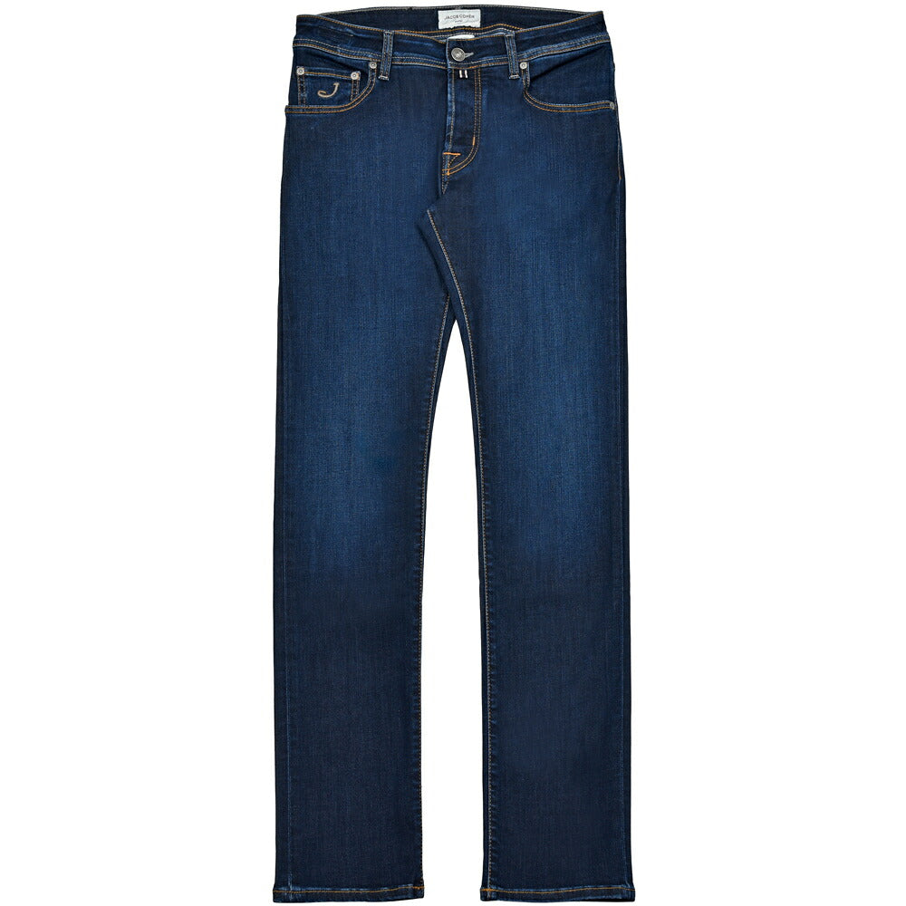 JACOB COHEN(ヤコブコーエン) NICKニック ウォッシュドレーヨンコットンストレッチスリムテーパードデニム 226-42216 53056032052