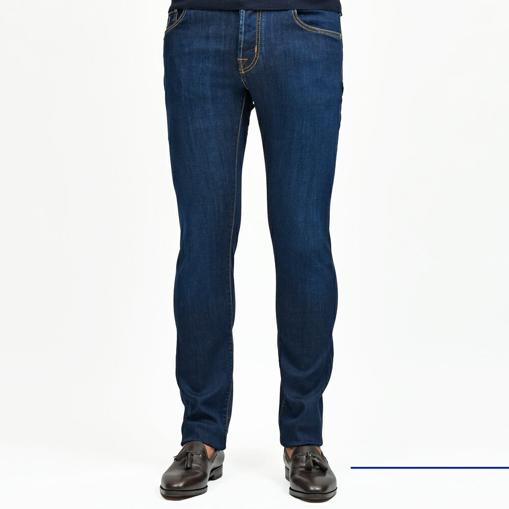 JACOB COHEN(ヤコブコーエン) NICKニック ウォッシュドレーヨンコットンストレッチスリムテーパードデニム 226-42216 53056032052