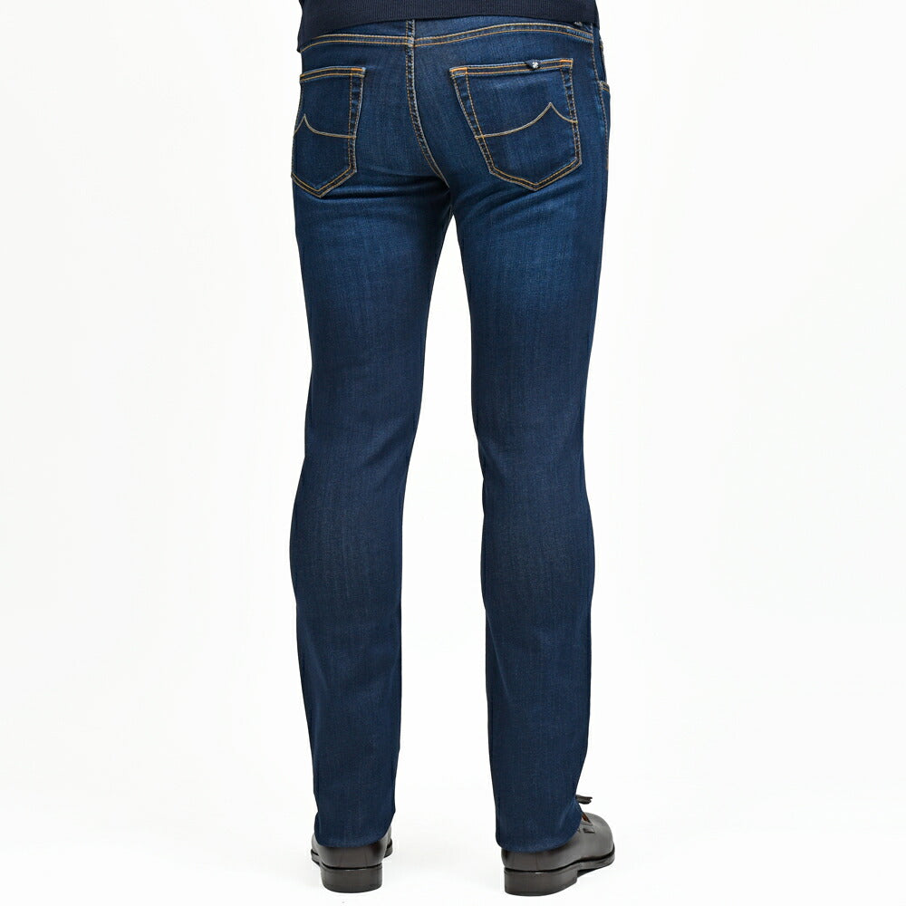 JACOB COHEN(ヤコブコーエン) NICKニック ウォッシュドレーヨンコットンストレッチスリムテーパードデニム 226-42216 53056032052