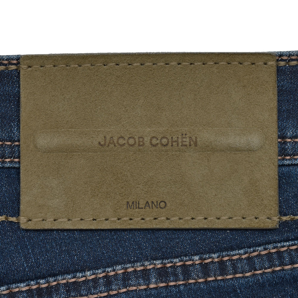 JACOB COHEN(ヤコブコーエン) NICKSLIMニックスリム ウォッシュドコットンストレッチスリムテーパードデニム 226-42254 53056033052