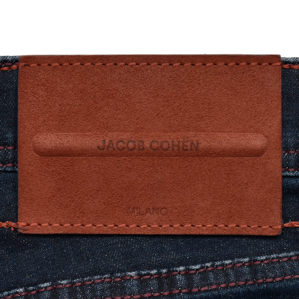 JACOB COHEN(ヤコブコーエン) NICKニック ウォッシュドコットンポリセルロースストレッチスリムテーパードデニム 226-42207 53056040052