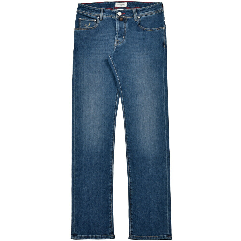 JACOB COHEN(ヤコブコーエン) NICKニック Apres-ski ウォッシュドコットンカシミヤストレッチスリムテーパードデニム 226-42509 53056045052