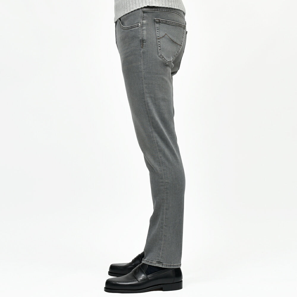 JACOB COHEN(ヤコブコーエン) SCOTTスコット ヴィンテージウォッシュコットンストレッチスリムフィットクロップドデニム 226-42327 53056051052