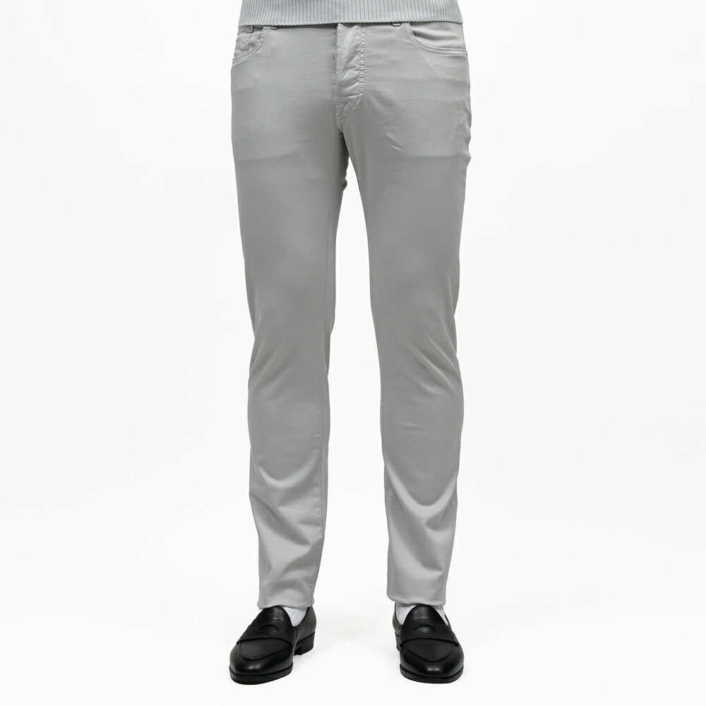 JACOB COHEN(ヤコブコーエン) BARDバード ガーメントダイストレッチコットンリヨセルツイルテーパードパンツ 226-52896 53065005052