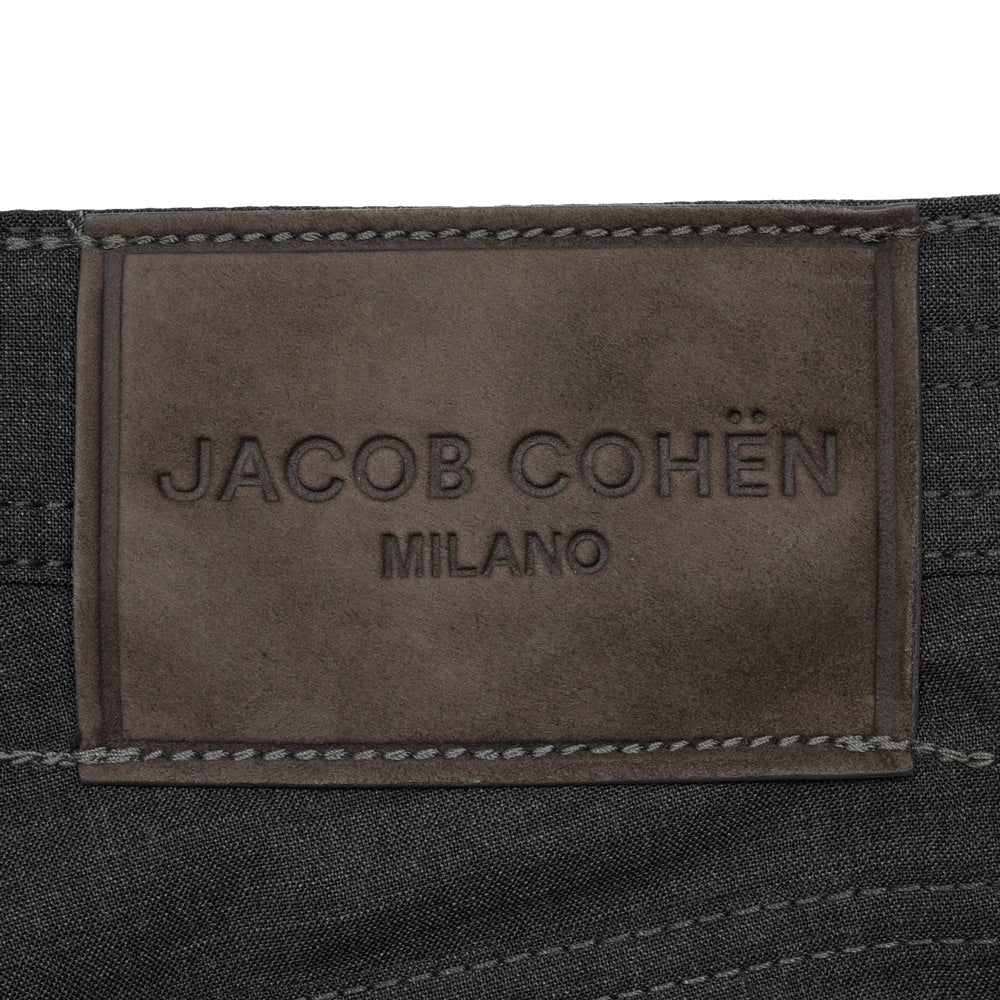 JACOB COHEN(ヤコブコーエン) BARDバード ウールメランジストレッチスリムテーパードパンツ 226-32803 53065021052