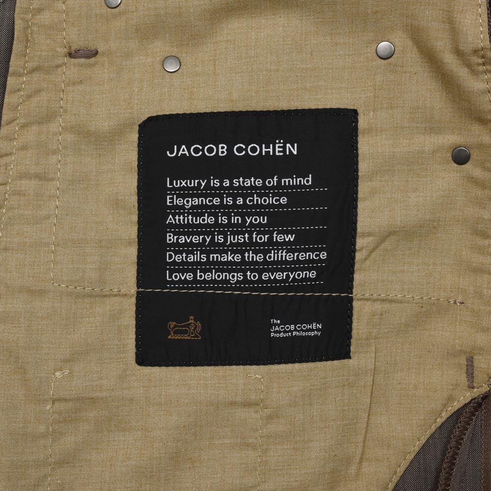 JACOB COHEN(ヤコブコーエン) BARDバード ウールメランジストレッチスリムテーパードパンツ 226-32803 53065021052