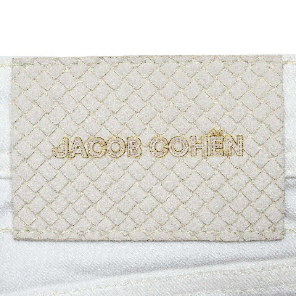 JACOB COHEN(ヤコブコーエン)SCOTTスコット スリムクロップドホワイトデニム 226-62110 53066009052