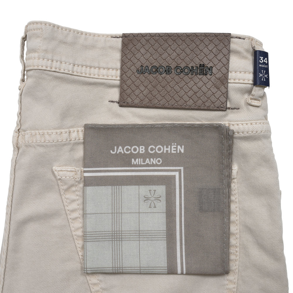 JACOB COHEN(ヤコブコーエン)SCOTTスコット ガーメントダイコットンリヨセルクロップドパンツ 226-62802 53066010052
