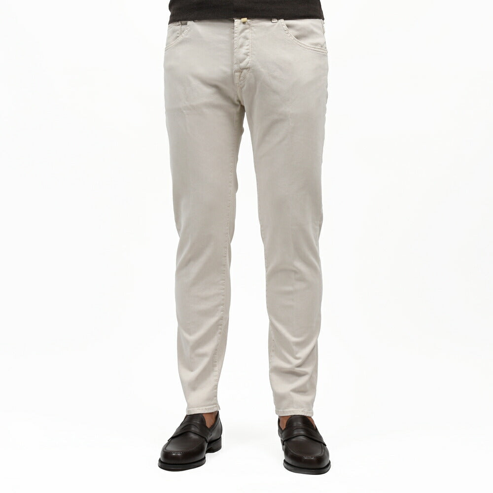 JACOB COHEN(ヤコブコーエン)SCOTTスコット ガーメントダイコットンリヨセルクロップドパンツ 226-62802 53066010052