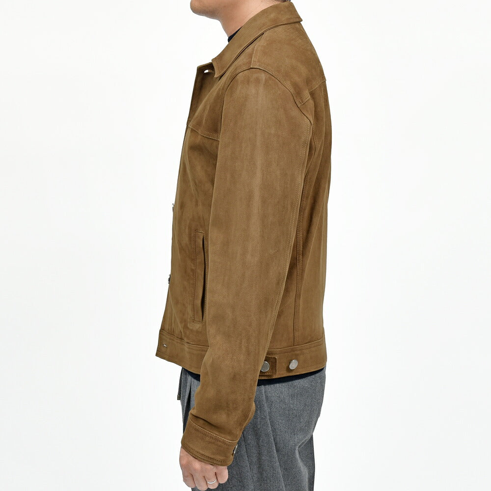 JACOB COHEN(ヤコブコーエン ラムスエードレザーブルゾン 247-37801 54255001052